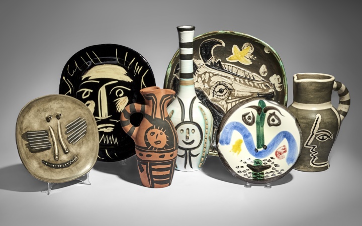Pablo Picasso Bull Vallauris Ceramic