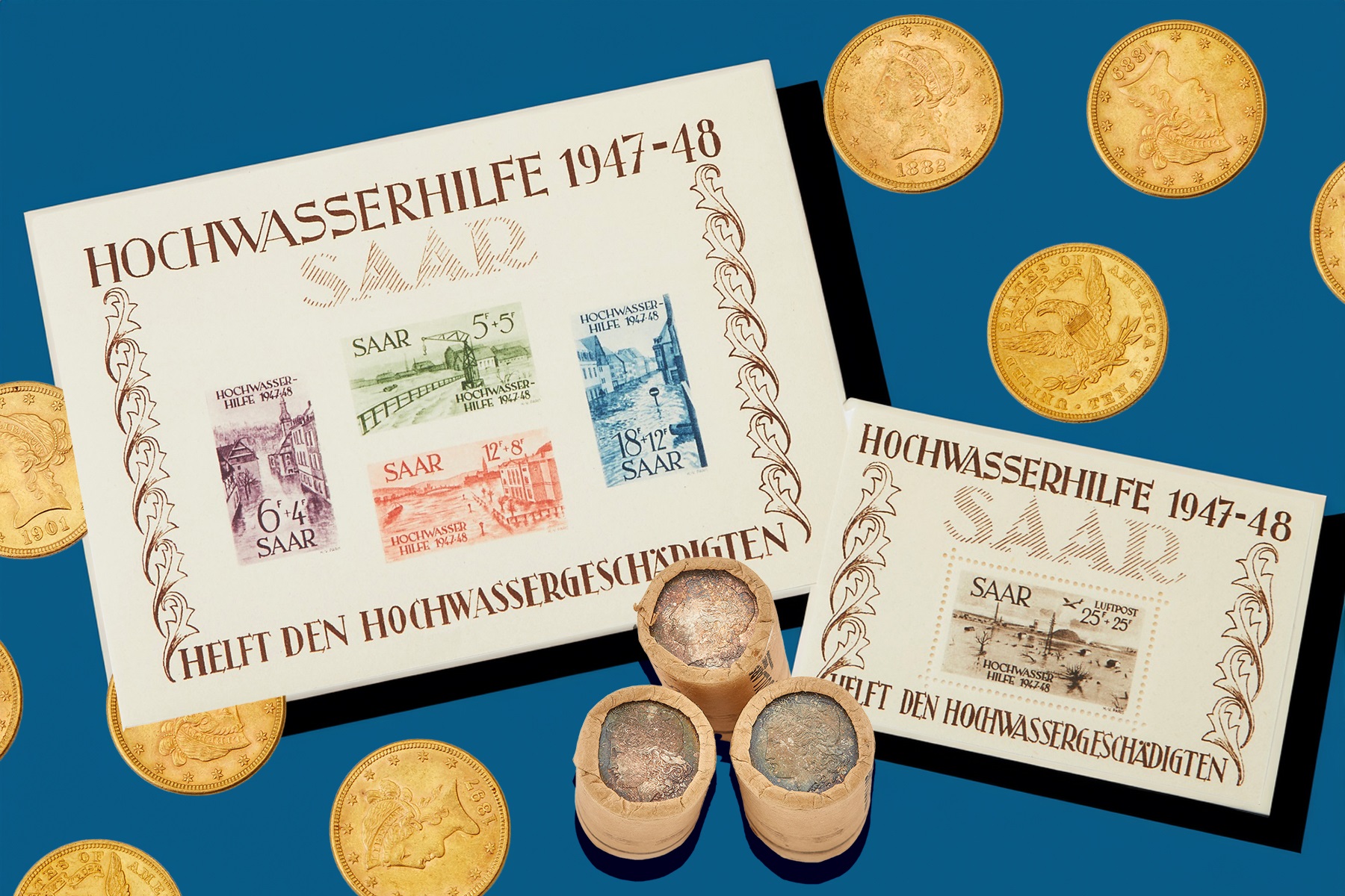 Coins, Stamps, Bank Notes & Collectibles