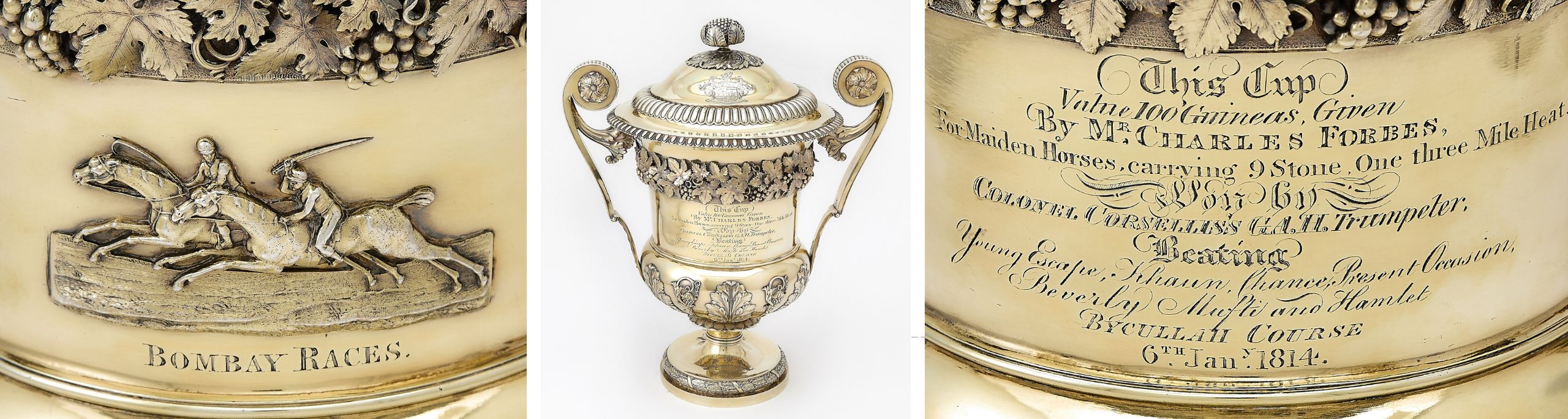 1814 Bombay Turf Club Racing Trophy