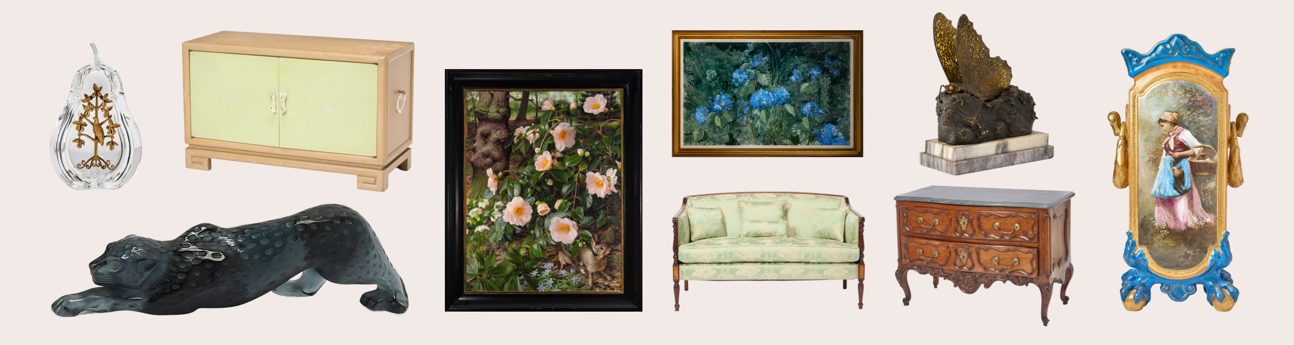 Doyle at Home® Featuring Property from an Anglo-American Interior and Edward Lobrano Design