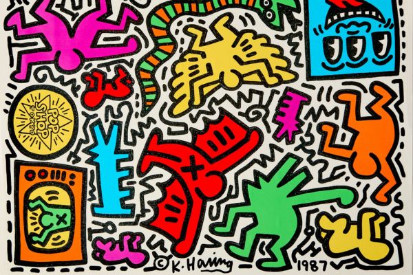 '80s New York Featuring the Keith Haring Pop Shop Collection of Julia Markus 