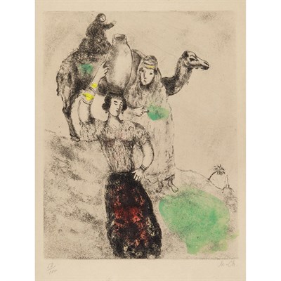 Lot 27 - Marc Chagall REBECCA AT THE WELL (C. BOOKS 30)...