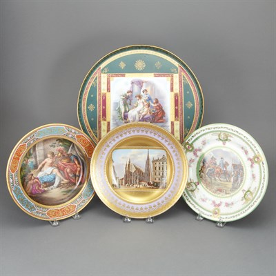 Lot 294 - Carlsbad Gilt and Transfer Print Decorated...