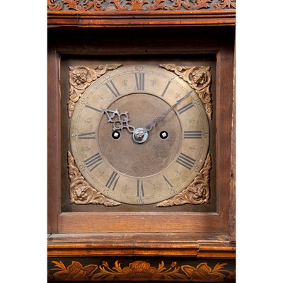 Lot 598 - William and Mary Style Seaweed Marquetry,...
