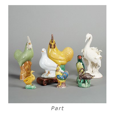 Lot 212 - Group of Chinese Export Porcelain Figures of...