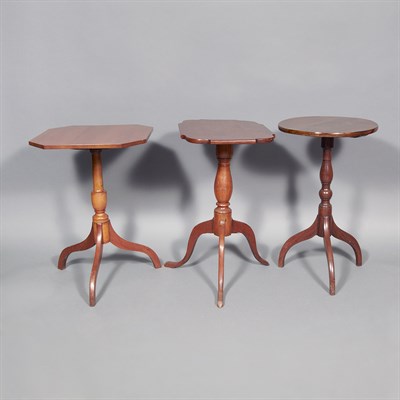 Lot 256 - Group of Three Georgian Style Mahogany...