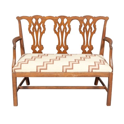 Lot 246 - Georgian Style Mahogany Miniature Chair Back...
