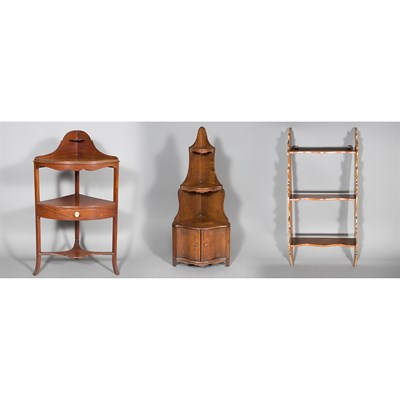 Lot 213 - Georgian Style Mahogany Wash Stand Height 38...