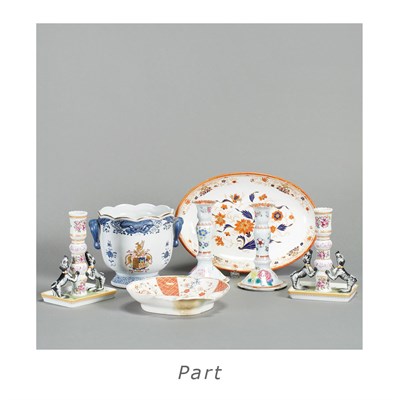 Lot 247 - Group of English and Continental Porcelain...