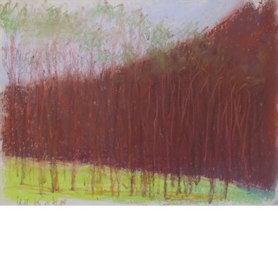 Lot 60 - Wolf Kahn German/American, b. 1927 Receding...