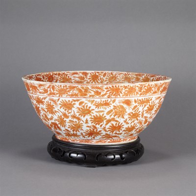 Lot 200 - Chinese Export Sacred Bird and Butterfly...