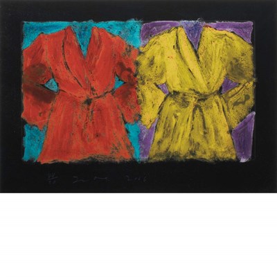 Lot 45 - Jim Dine THE HENRY STREET ROBE Aquatint over...