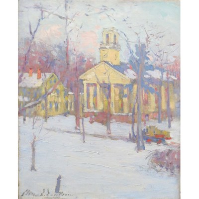 Lot 28 - Clara D. Davidson American, 1874-1962 Church...