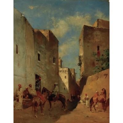 Lot 3 - Eugene Fromentin French, 1820-1876 Moorish...