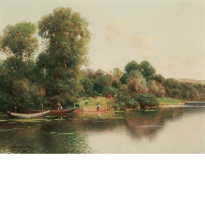 Lot 5 - Emilio Sanchez-Perrier Spanish, 1855-1907 A...