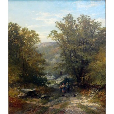 Lot 32 - John Syer British, 1815-1885 Landscape with...
