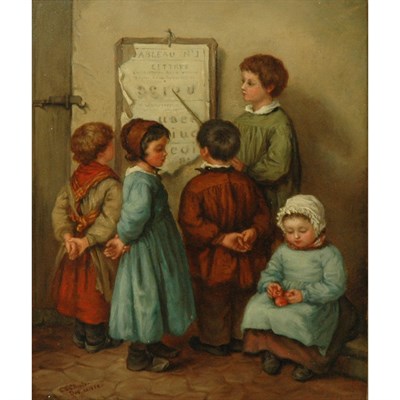 Lot 17 - C. S. Choate American, 19th Century Children...