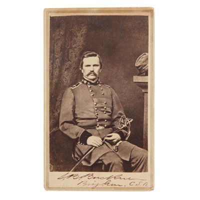 Lot 9 - [CIVIL WAR - CONFEDERATE] Signed...