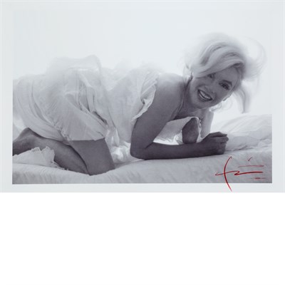 Lot 352 - STERN, BERT (1929-2013) Marilyn Monroe on a...