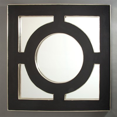 Lot 147 - 21st Century Design Black and Silver Painted...