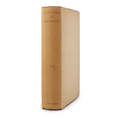 Lot 161 - BEERBOHM, MAX, SIR Zuleika Dobson or an Oxford...