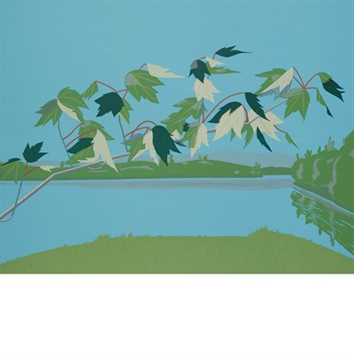 Lot 75 - Alex Katz (b. 1927) LATE JULY I (MARAVELL,...