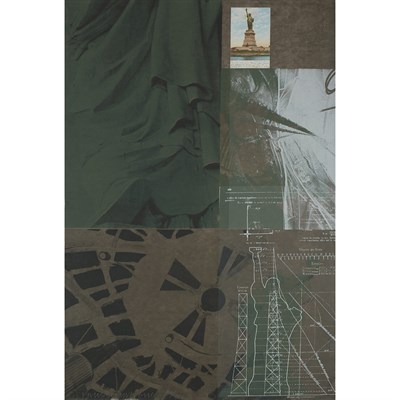 Lot 160 - Robert Rauschenberg STATUE OF LIBERTY Color...