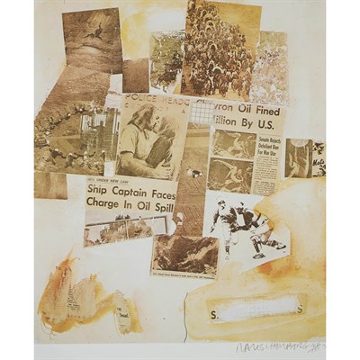 Lot 157 - Robert Rauschenberg (1925-2008) SHIP CAPTAIN...