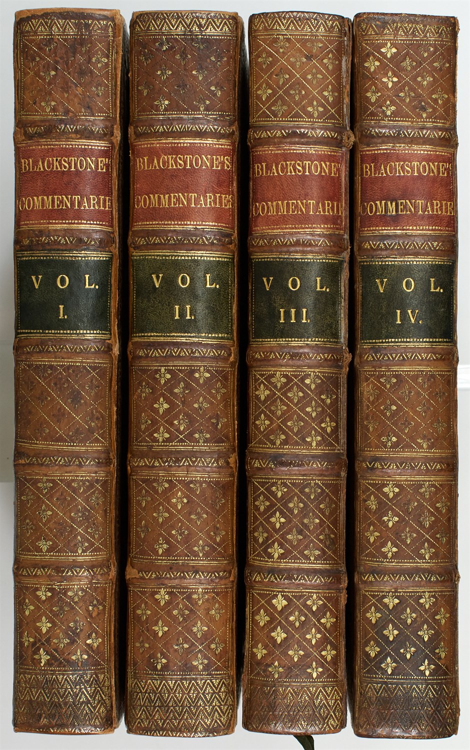 Lot 340 - [LAW] BLACKSTONE, WILLIAM. Commentaries on the...