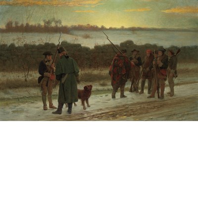 Lot 66 - Julian Scott American, 1846-1901 First...