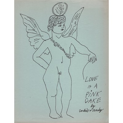 Lot 188 - Andy Warhol LOVE IS A PINK CAKE...