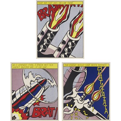 Lot 153 - Roy Lichtenstein (1923-1997) AS I OPENED FIRE...