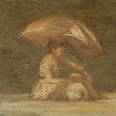 Lot 71 - David Levine American, 1926-2009 Mother and...