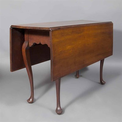 Lot 246 - Queen Anne Cherry Drop-Leaf Table New England,...