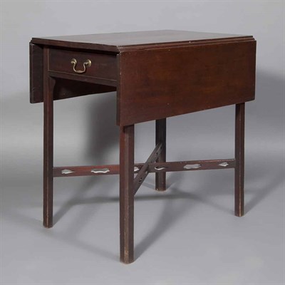 Lot 189 - Chippendale Mahogany Pembroke Table Possibly...