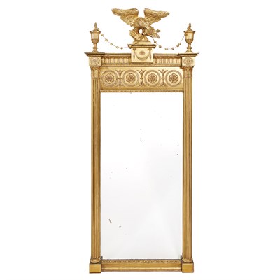 Lot 154 - Classical Gilt-Wood Mirror Early 19th century...