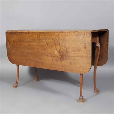 Lot 213 - Queen Anne Maple Drop Leaf Table Connecticut,...