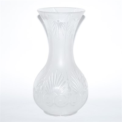 Lot 507 - Continental Frosted Glass Vase Second quarter...