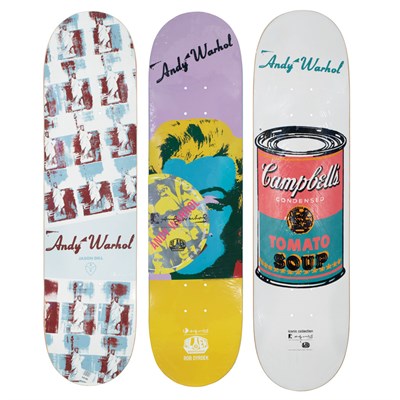 Lot 125 - After Andy Warhol Iconic Collection Skate...