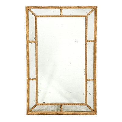 Lot 301 - George III Giltwood Mirror Framed Mirror Late...
