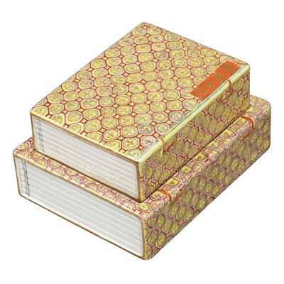 Lot 158A - Chinese Enameled Porcelain Book-Form Vessel...
