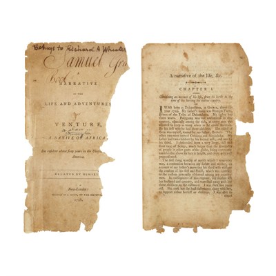 Lot 3 - [AFRICAN-AMERICANA-SLAVE NARRATIVE] SMITH,...