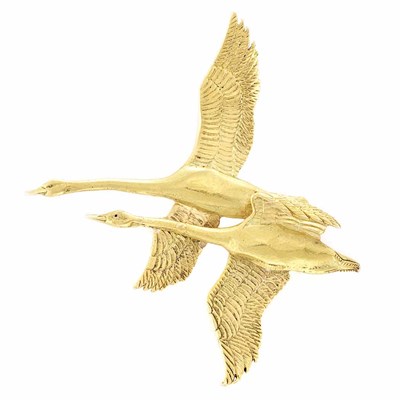 Lot 273 - Gold Bird Clip-Brooch, France