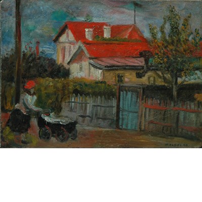 Lot 71 - Sasha Moldovan Russian/American, 1901-1982...