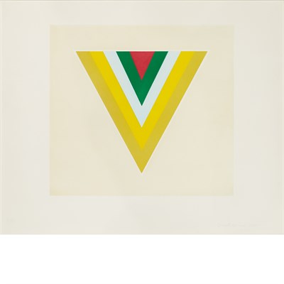 Lot 114 - Kenneth Noland (1924-2010) ECHO (TYLER 463)...