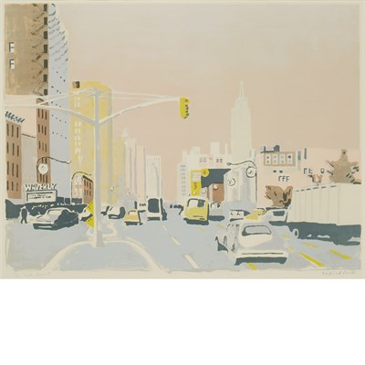 Lot 154 - Fairfield Porter (1907-1975) SIXTH AVENUE I...