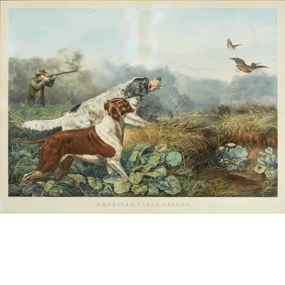 Lot 111 - Currier & Ives, publishers AMERICAN FIELD...