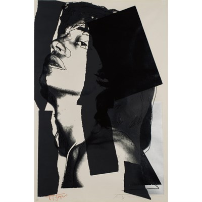 Lot 193 - Andy Warhol MICK JAGGER (F./S. II.144) Color...