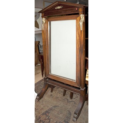Lot 153 - Empire Style Gilt-Metal Mounted Mahogany...