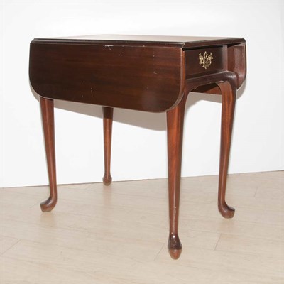 Lot 165 - George II Style Mahogany Pembroke Table Height...